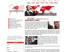 Tablet Screenshot of kwebmarketing.com